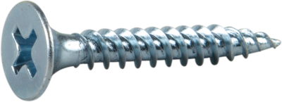 GIPSSKRUV STÅL 3,5X25MM 3000ST STÅLREGEL BLANKFÖRZINKAD