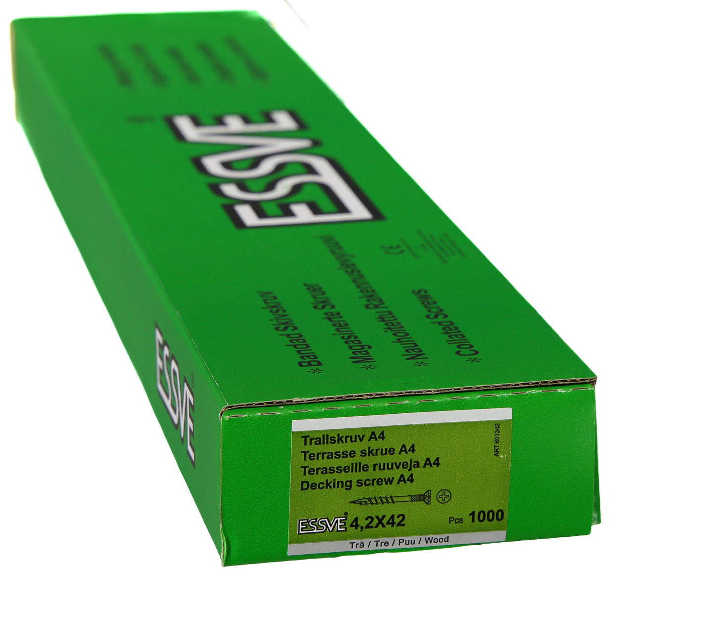 TRALLSKRUV BANDAD PH2 A4 4,2X42MM