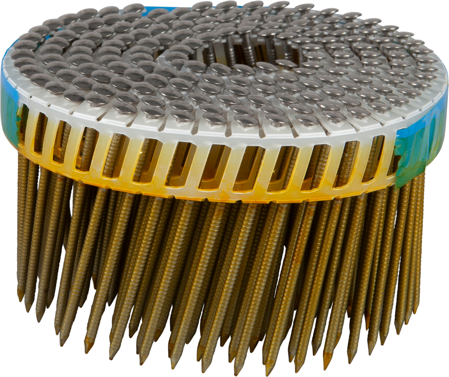 RINGSPIK COIL PLASTBANDAD 15GR KULLRIGT HUVUD A4 2,5X65MM