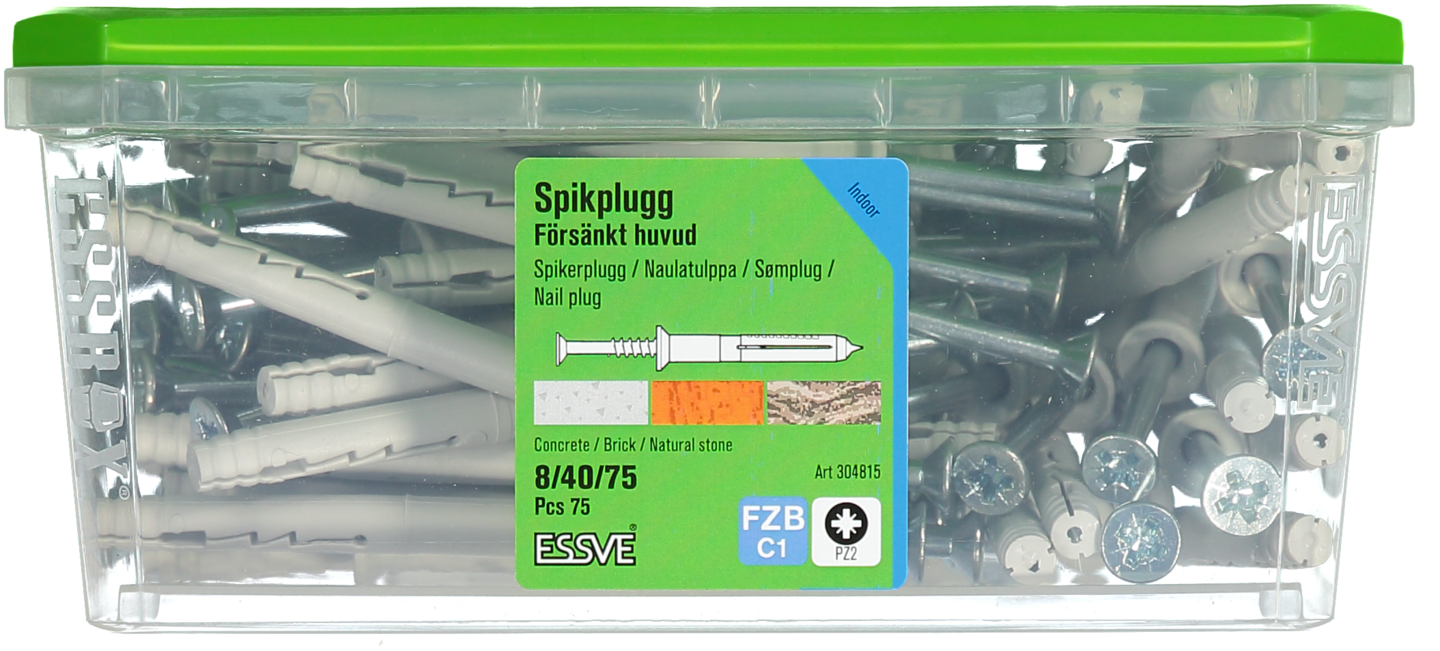 SPIKPLUGG FH FZB 8X75MM 75ST