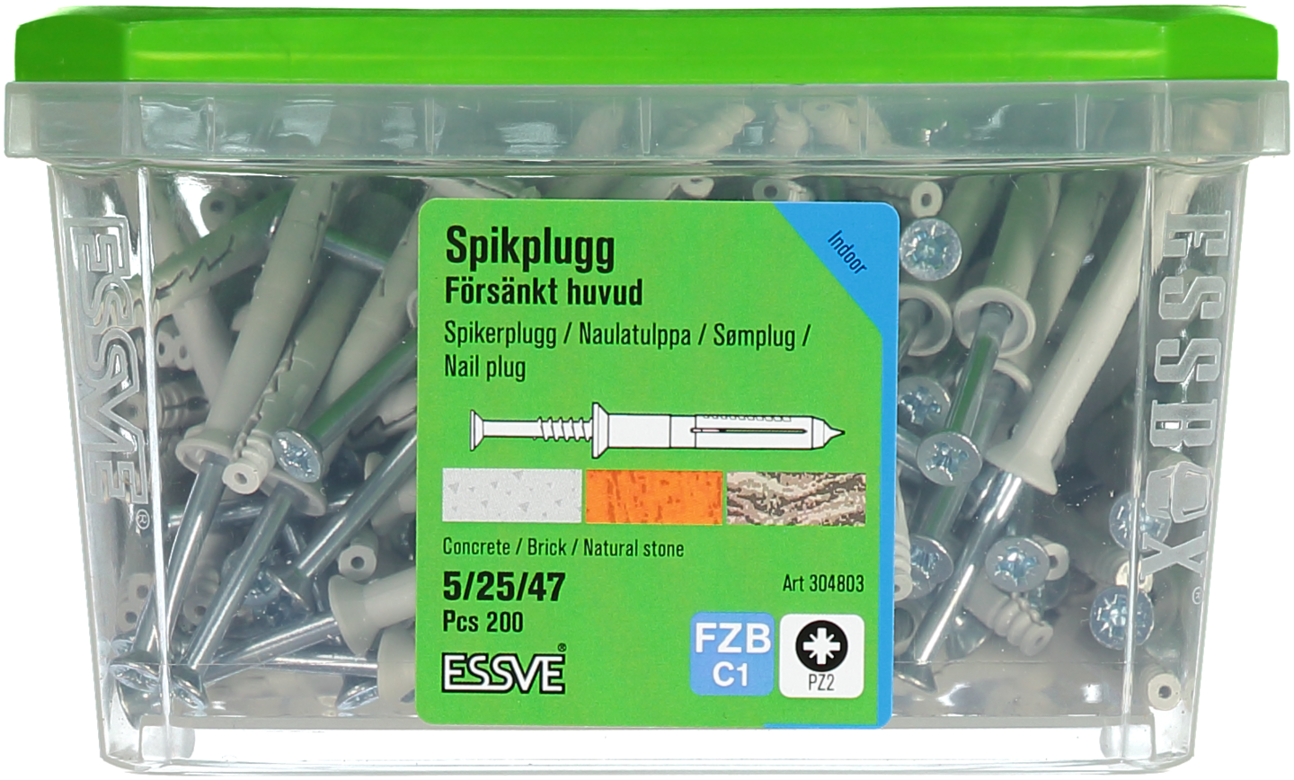 SPIKPLUGG FH FZB 5X47MM 200ST