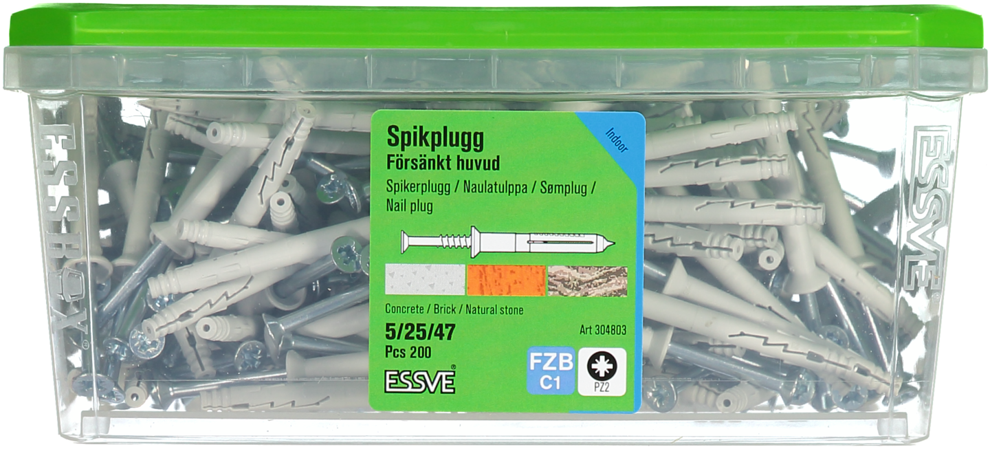SPIKPLUGG FH FZB 5X47MM 200ST