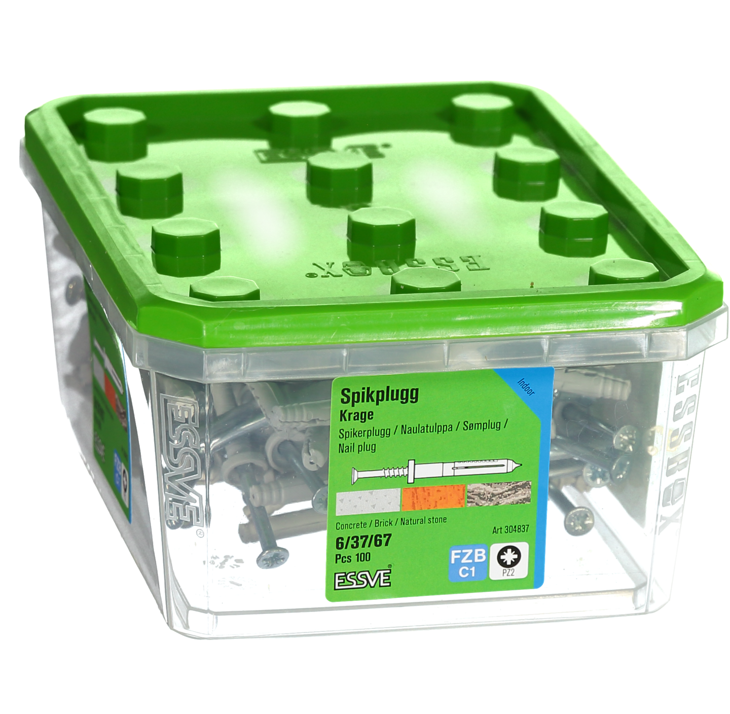 SPIKPLUGG KRAGE FZB 6X67 100ST