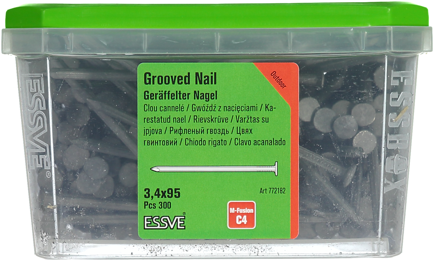 SPIK ESSVE RÄFFLAD M FUS 3,4X95, 300ST