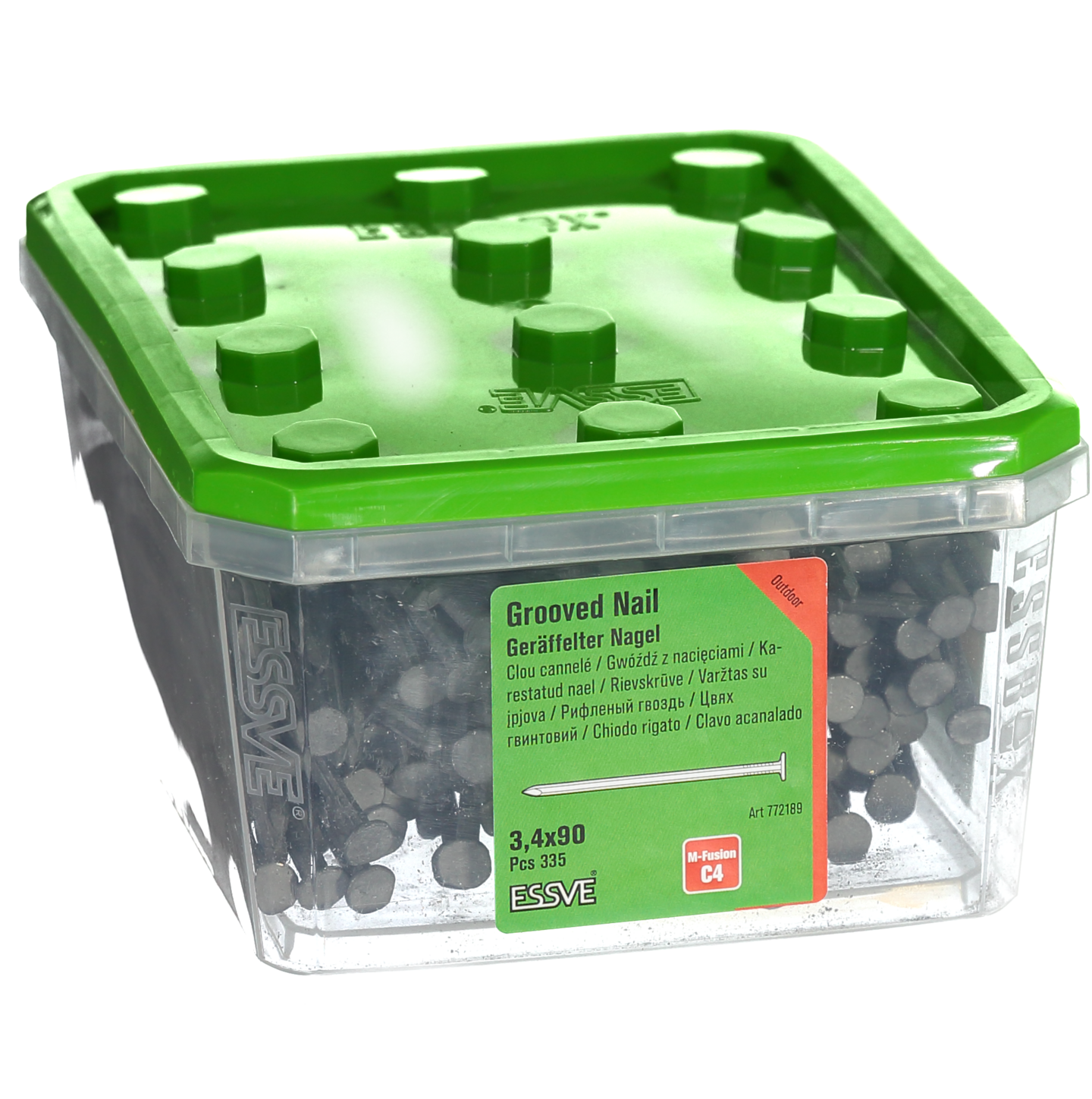 SPIK ESSVE RÄFFLAD M-FUSION 3,4X90 335ST