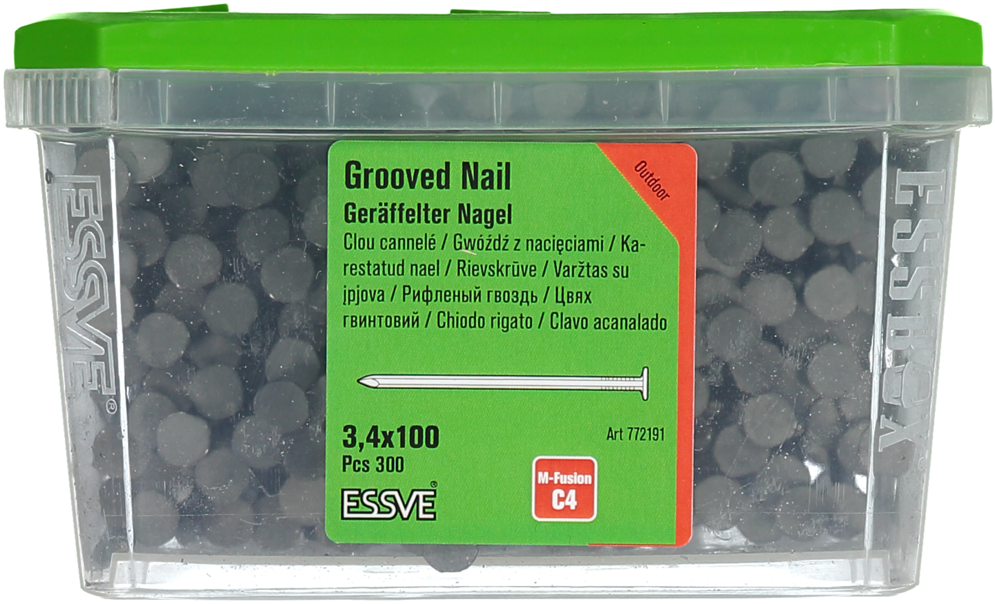 SPIK RÄFFLAD M FUSION 100X3,4 VFZ FP/300