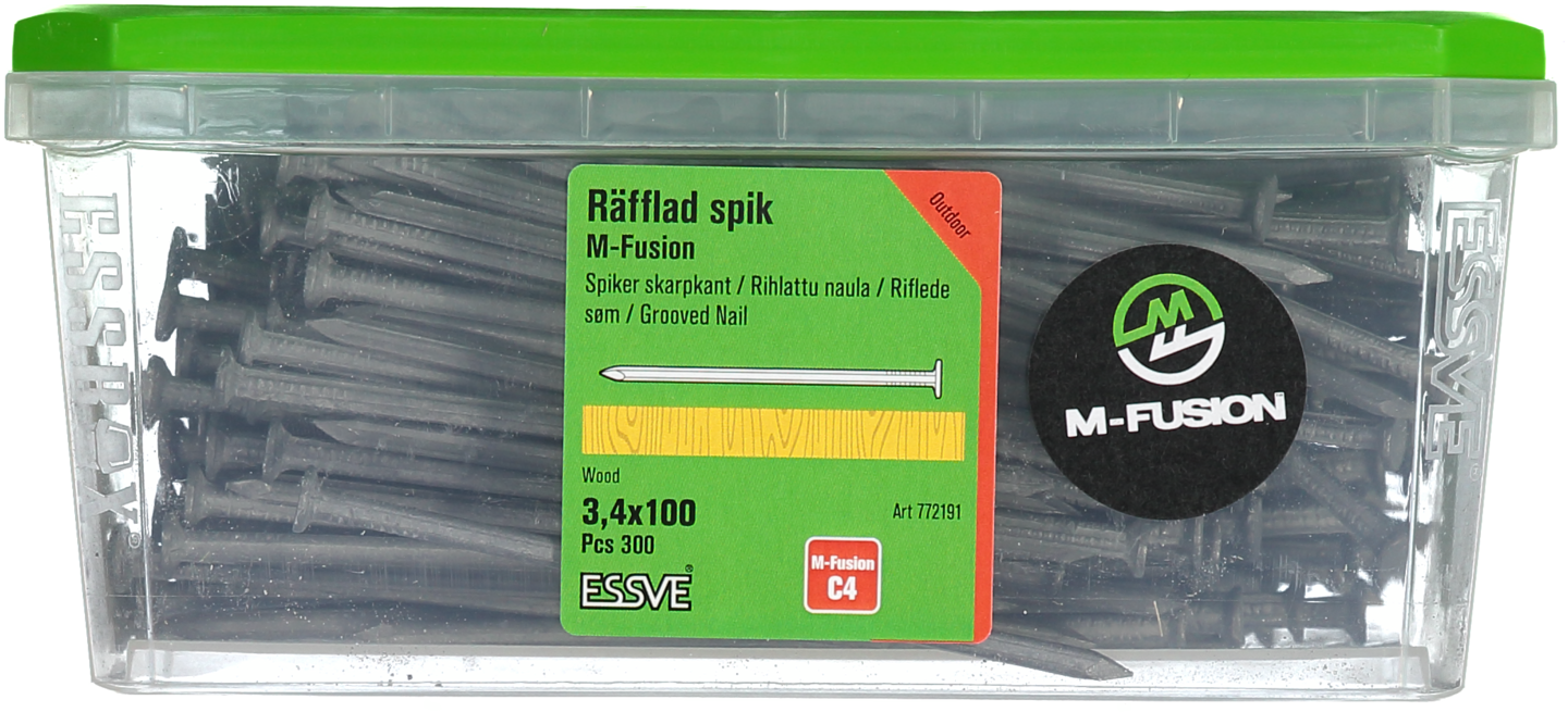 SPIK RÄFFLAD M FUSION 100X3,4 VFZ FP/300