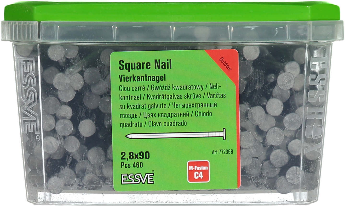 SPIK FYRKANT M FUS 2,8X90 460ST