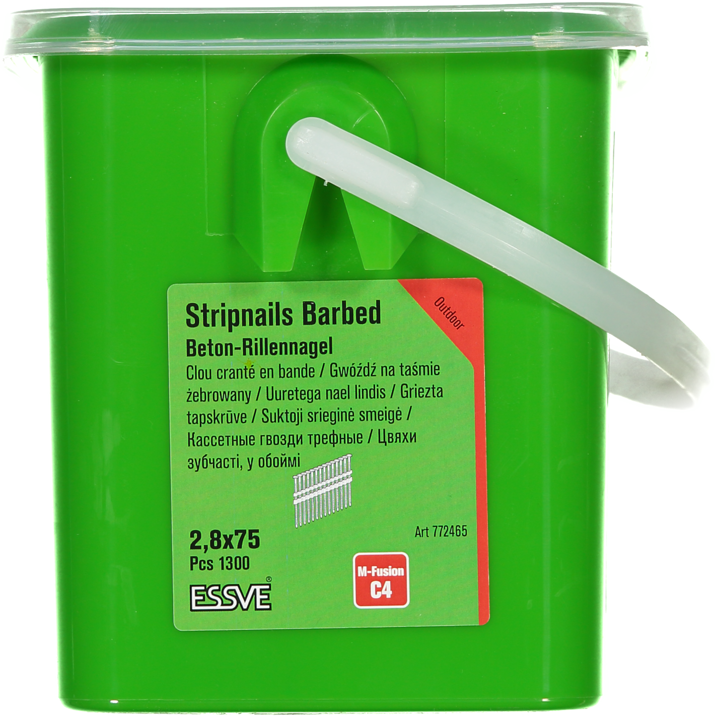 MASKINSPIK HUGGEN M-FUS 21G 2,8X75MM 1300ST