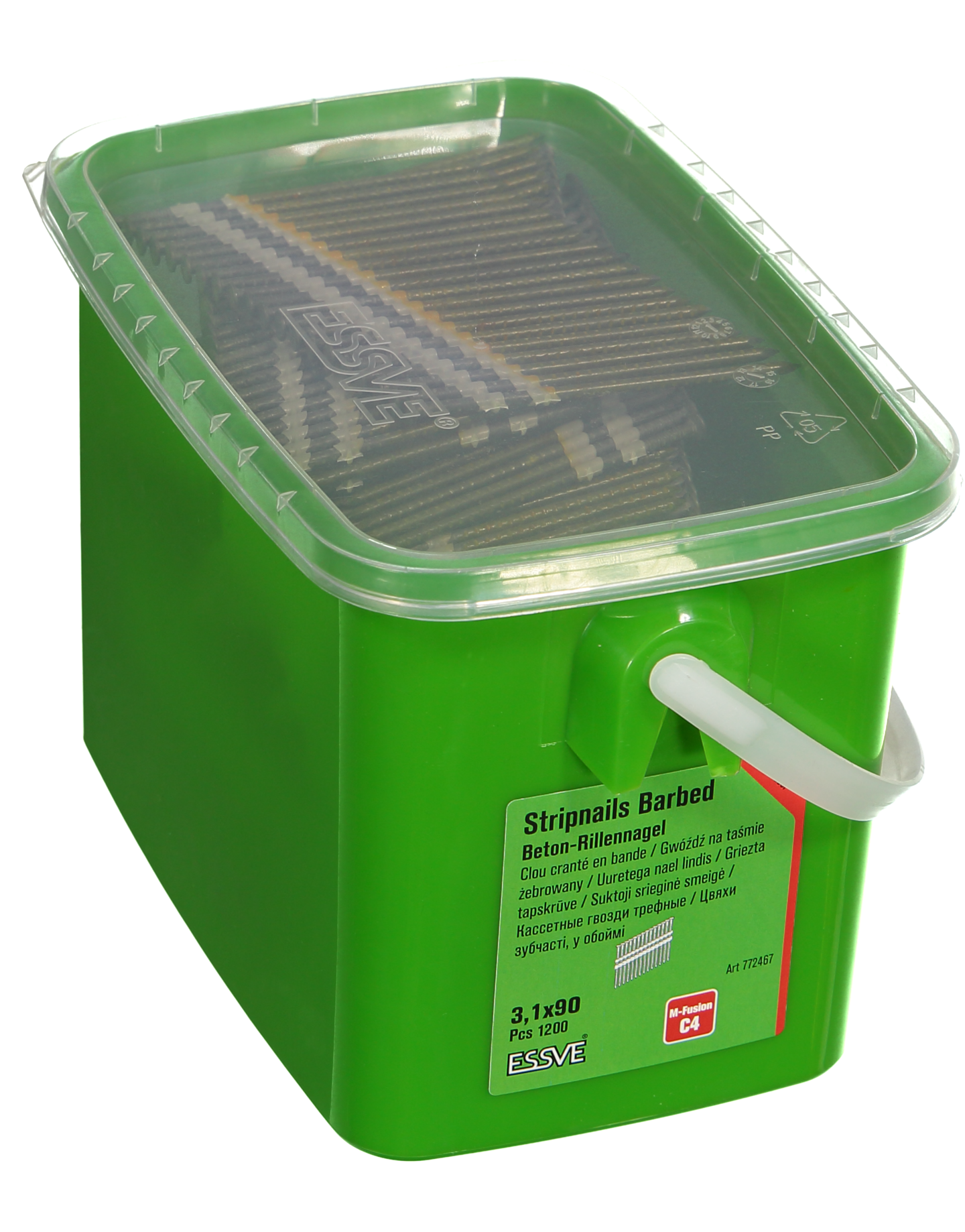 MASKINSPIK HUGGEN M-FUS 21G 3,1X90MM 1200ST