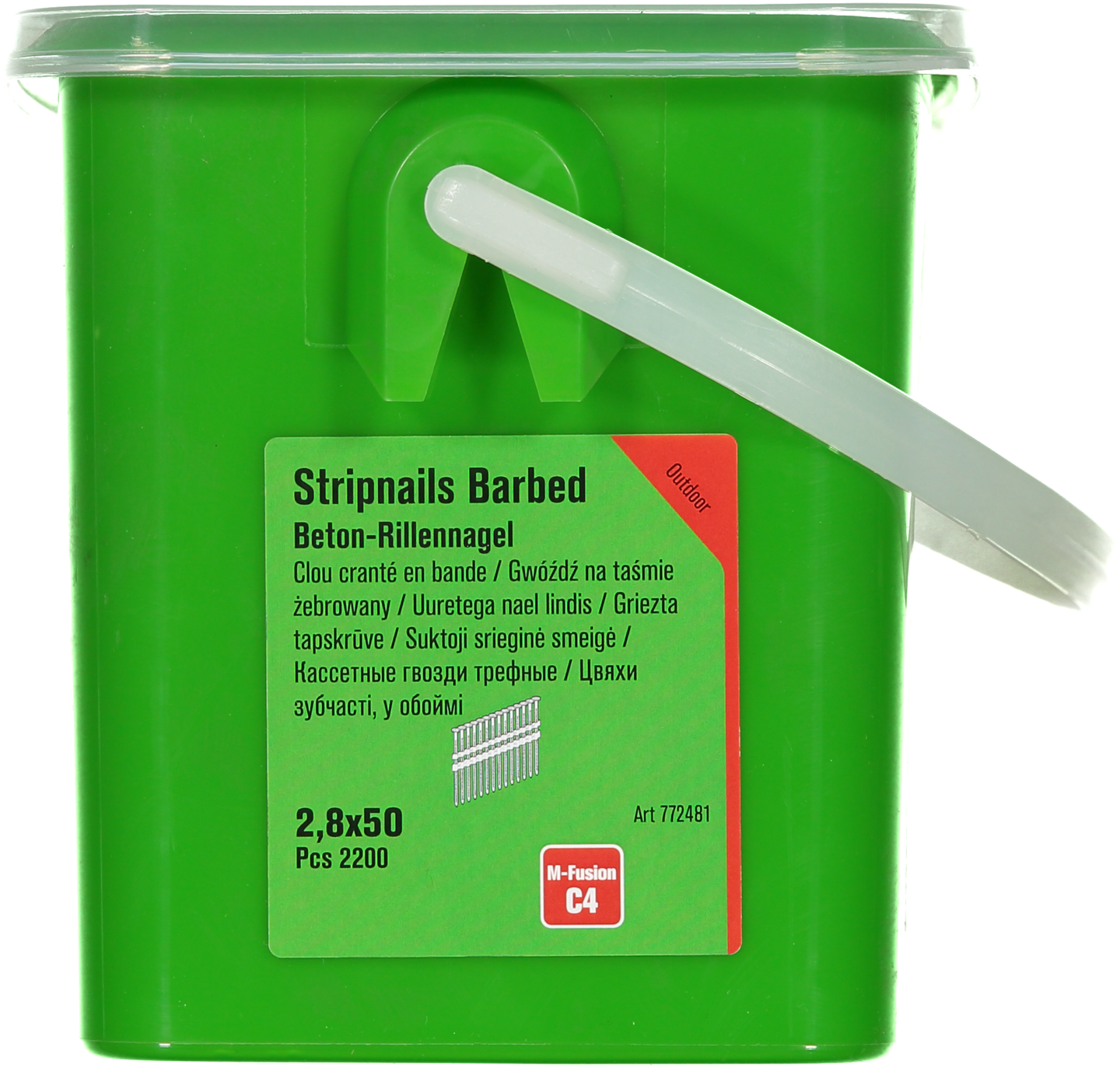 MASKINSPIK ESSVE 17GR HUGGEN SPIK M-FUSION 2,8X50 HINK