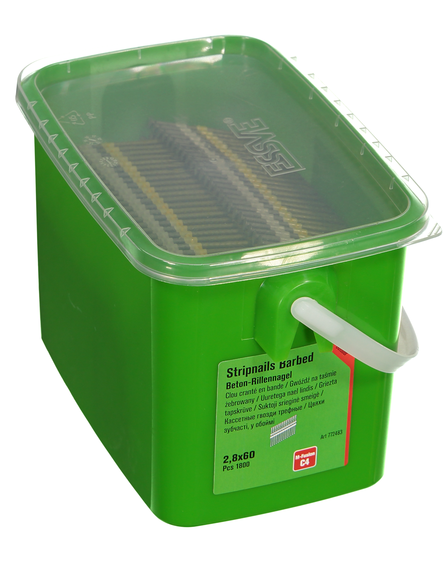 MASKINSPIK HUGGEN M-FUS 17G 2,8X60MM 1800ST