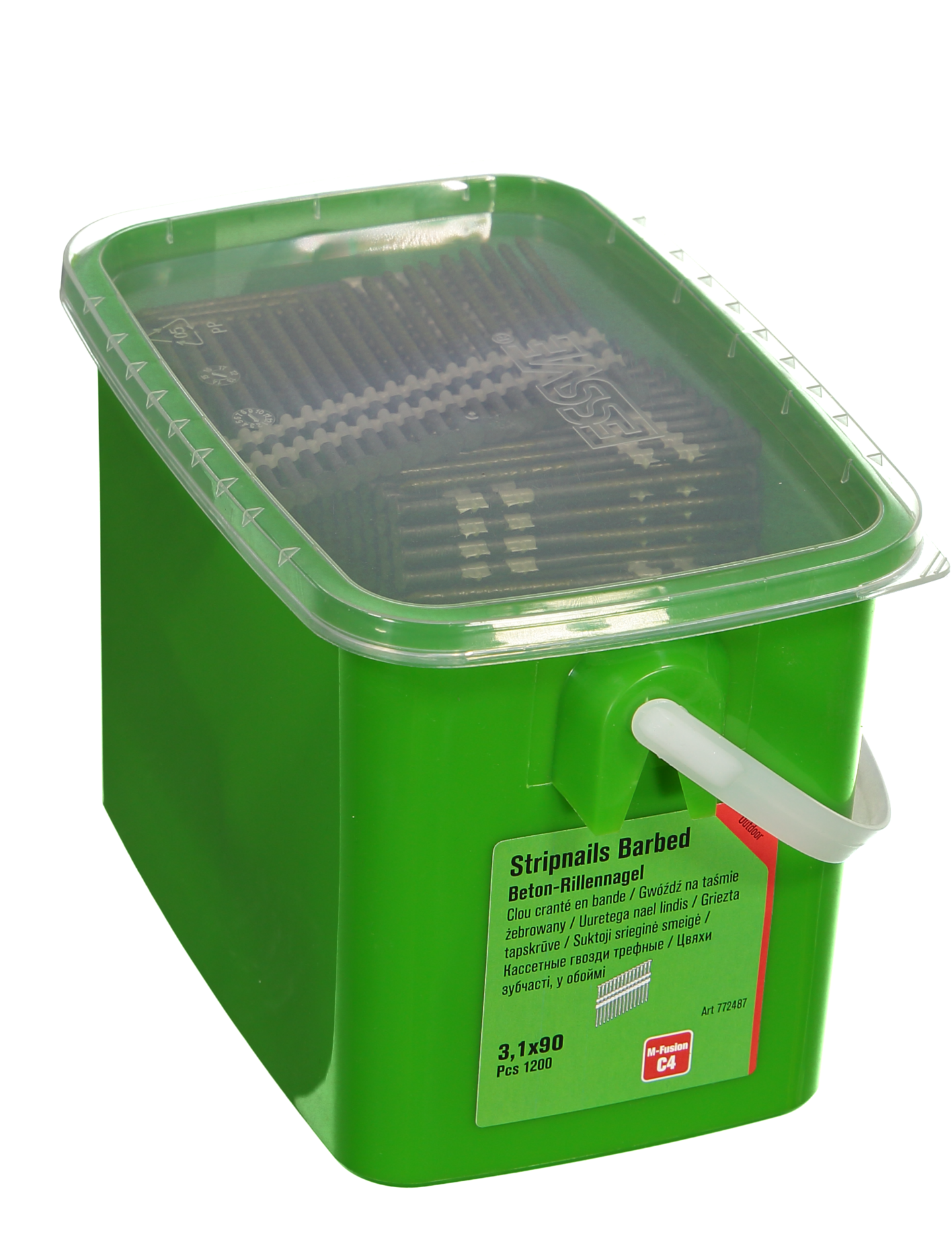 MASKINSPIK HUGGEN M-FUS 17G 3,1X90MM 1200ST