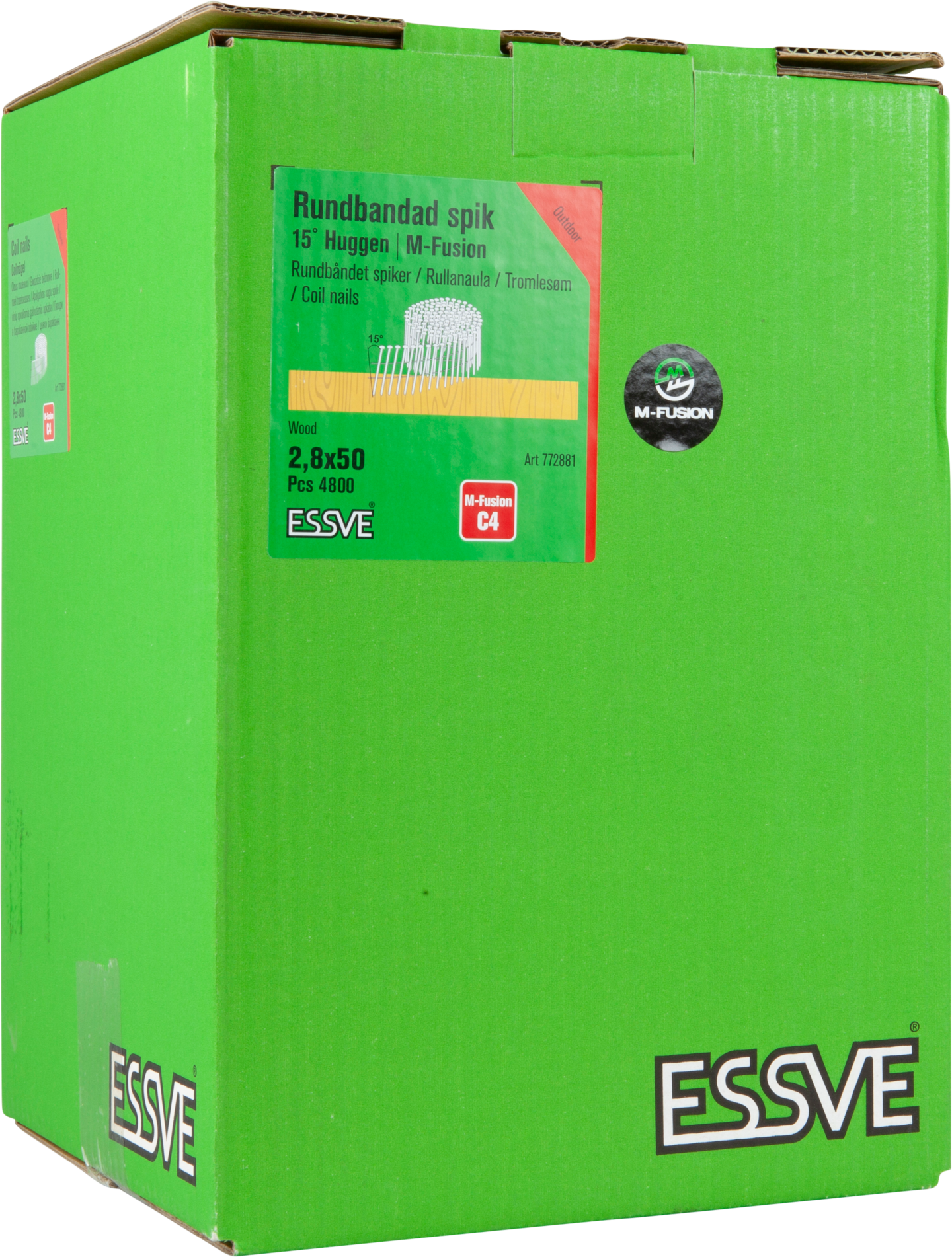 COILSPIK HUGGEN M-FUS TR 15G 2,8X50MM 4800ST