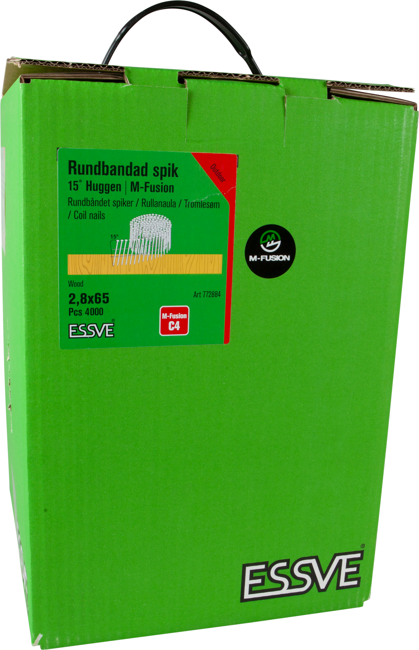 COILSPIK HUGGEN M-FUS TR 15G 2,8X65MM 4000ST