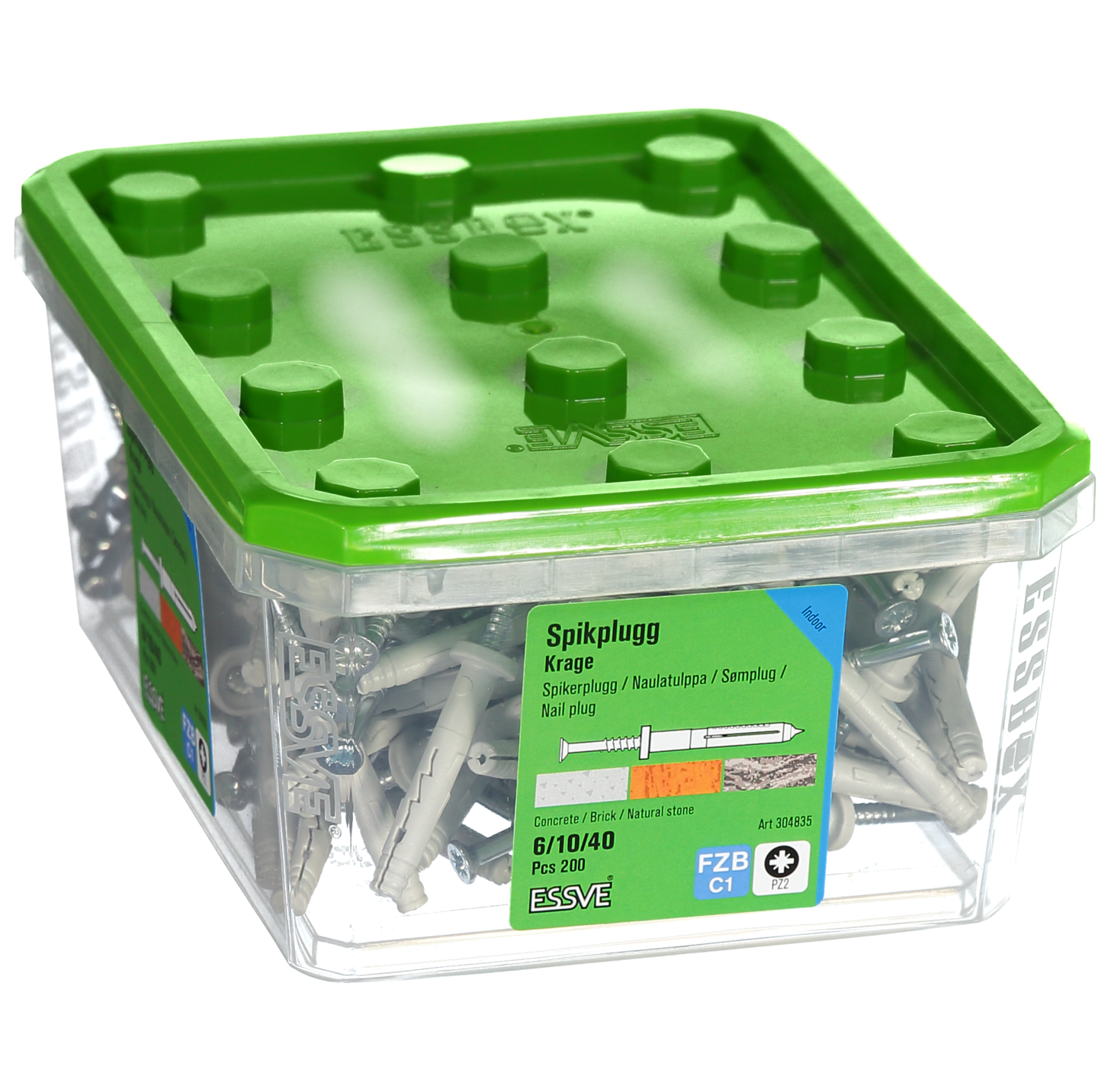 SPIKPLUGG KRAGE FZB 6X40MM