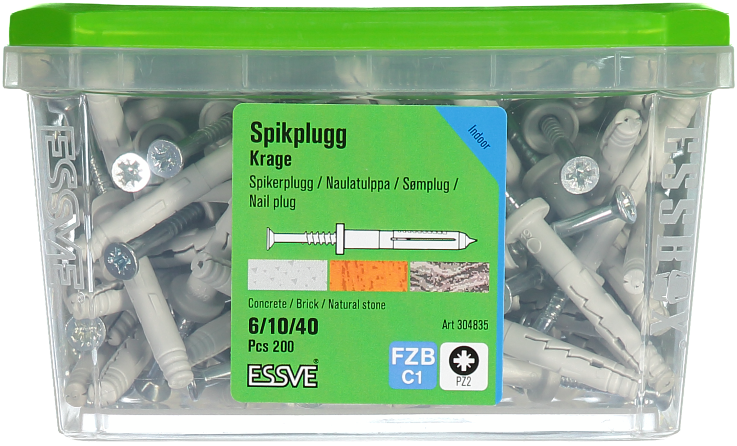 SPIKPLUGG KRAGE FZB 6X40MM