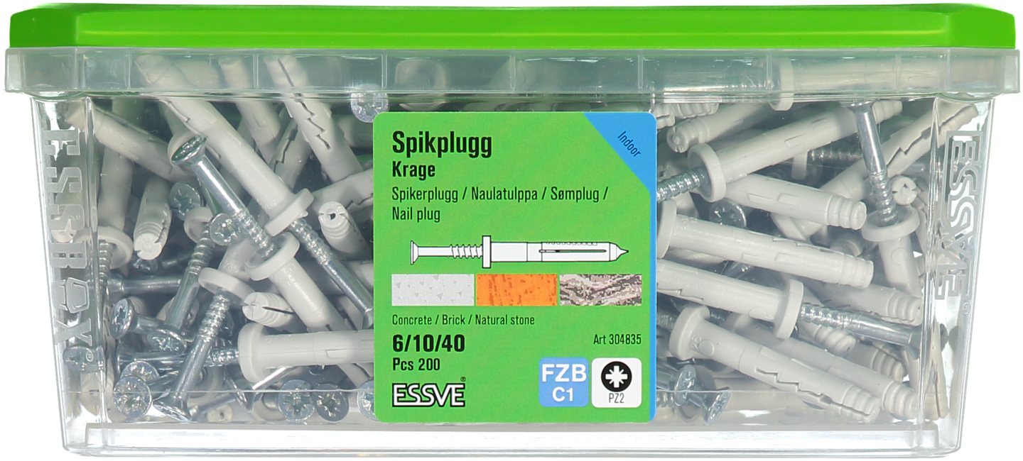 SPIKPLUGG KRAGE FZB 6X40MM