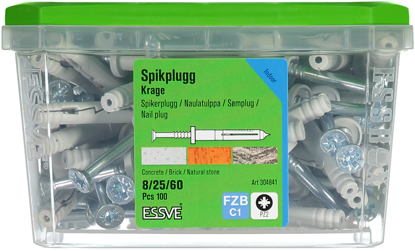 SPIKPLUGG KRAGE FZB 8X60