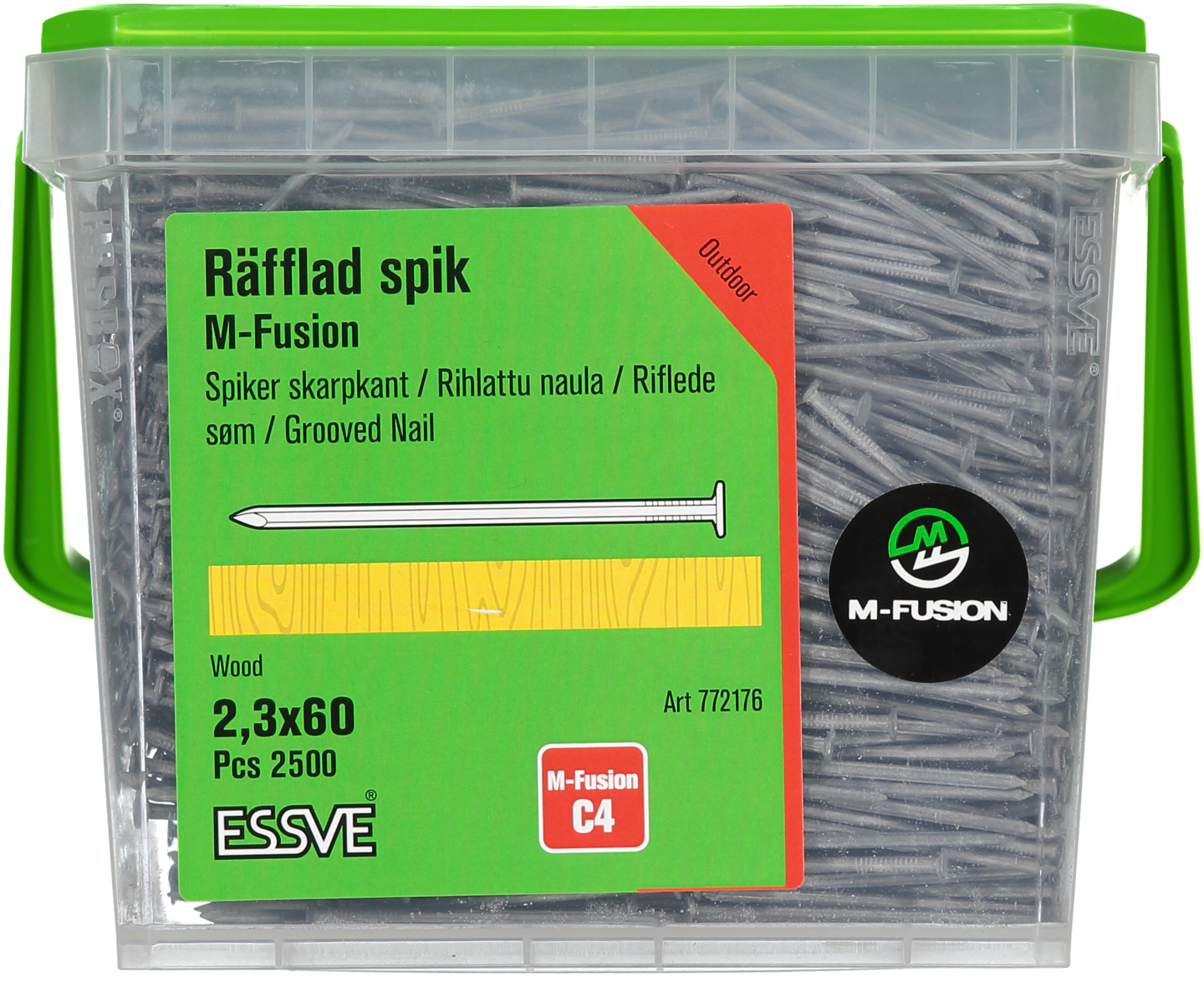 SPIK RÄFFLAD M FUSION 60X2,3 VFZ FP/2500