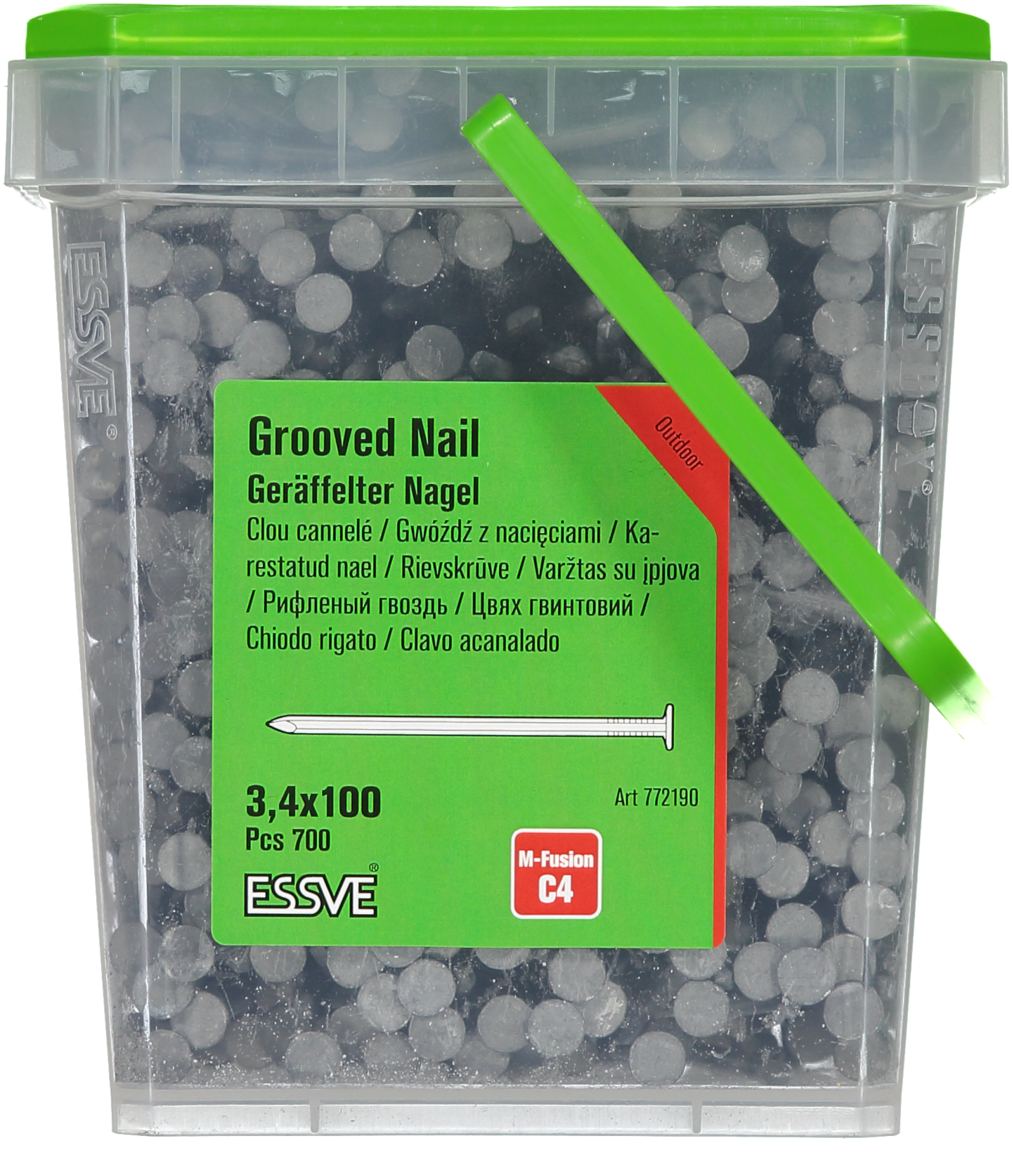 SPIK RÄFFLAD M FUSION 100X3,4 VFZ FP/700