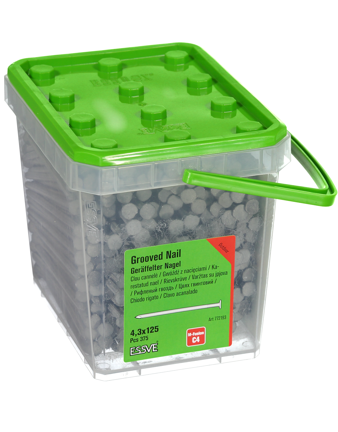 SPIK RÄFFLAD M FUSION 125X4,3 VFZ FP/375