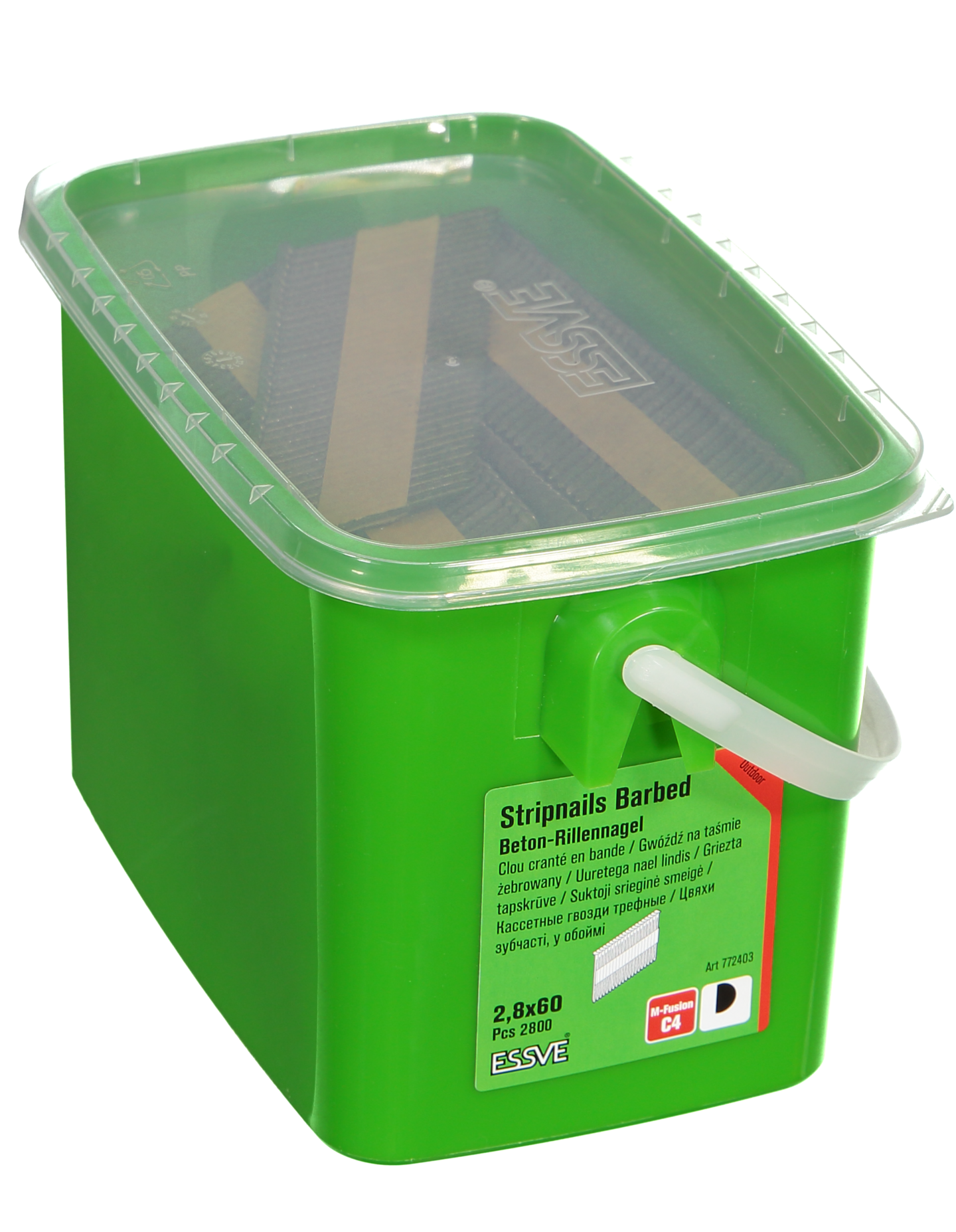 MASKINSPIK 34GR 2,8X60 2800ST BANDAD D-HUVUD HUGGEN M-FUSION