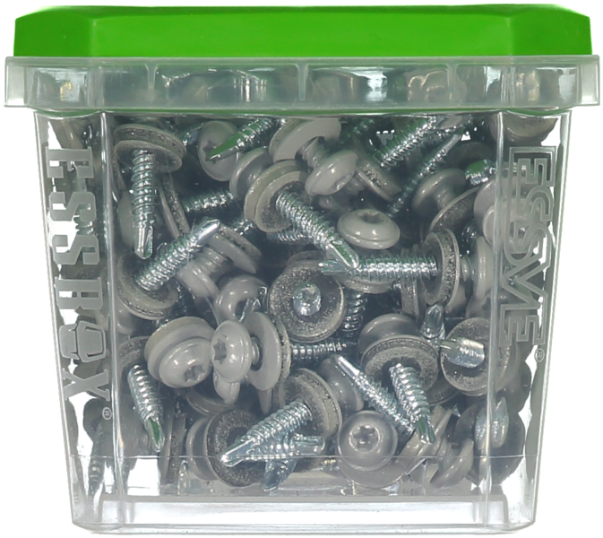 MONTAGESKRUV M RFR BRICKA SILVER RAL9006 TX20 4,2X25 100