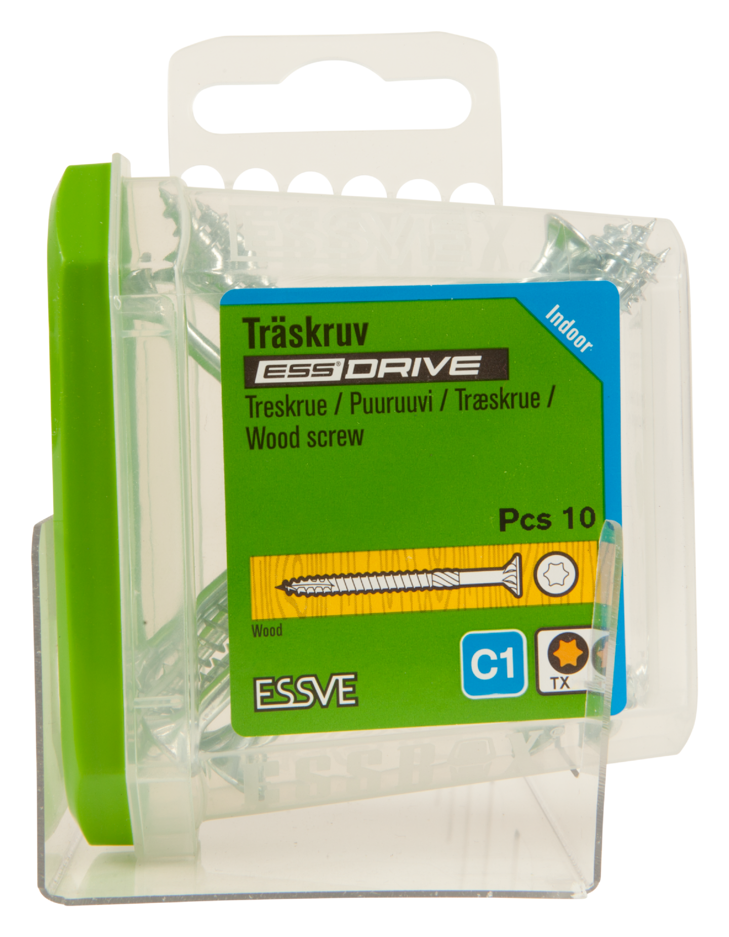 TRÄSKRUV FS INV 6,0X120 10ST TX30 FZB ESSDRIVE