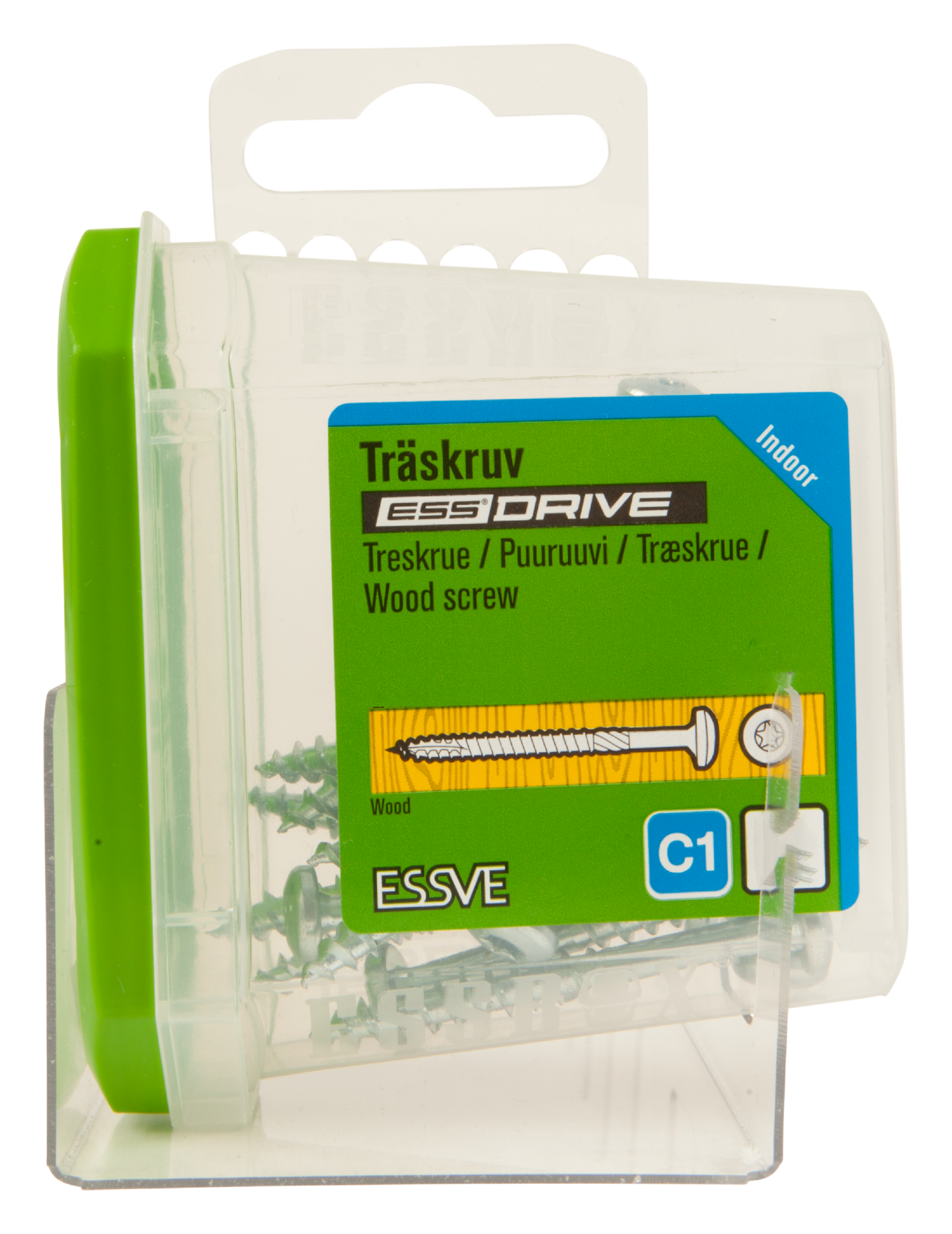 TRÄSKRUV KS INV 6,0X50MM 20ST FZB ESSDRIVE