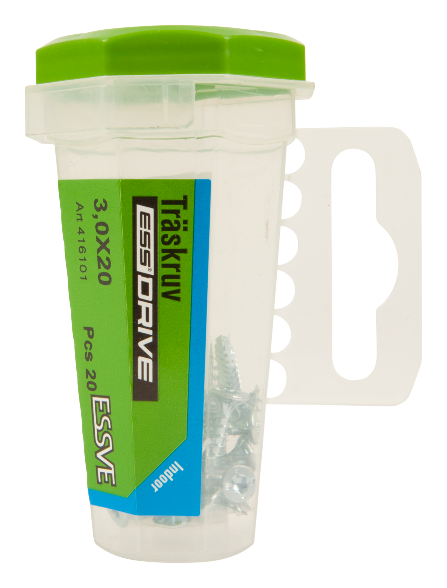 TRÄSKRUV FS INV 3,0x20 20ST TX10 FZB ESSDRIVE