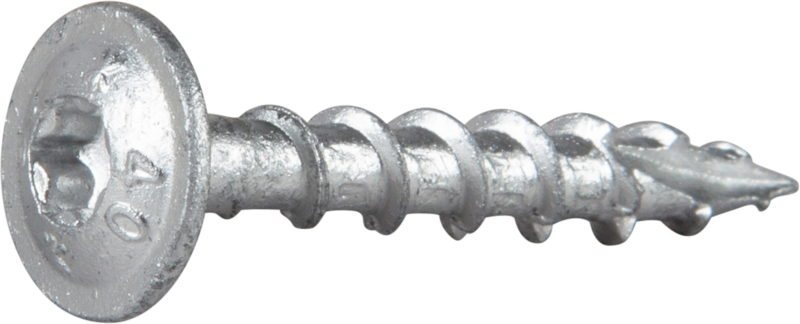 TRÄSKRUV WAF UTV 6,0x40 100ST TX30 CS KONSTRUKTIONS