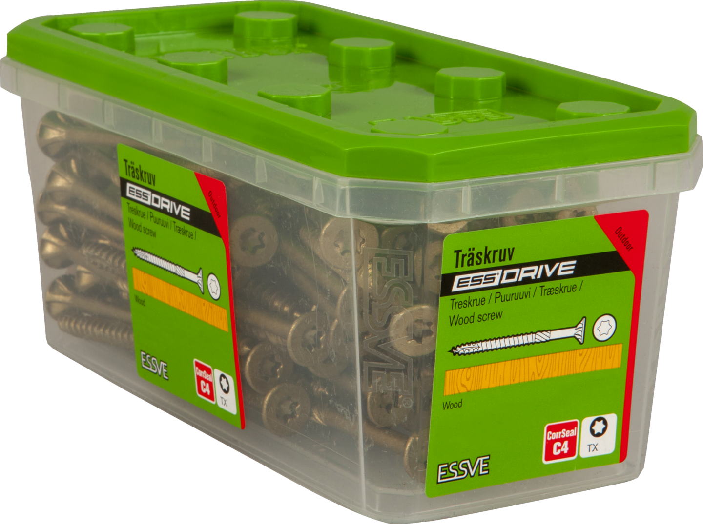 TRÄSKRUV FS UTV 6,0X110 100ST TX30 ESSDRIVE CS