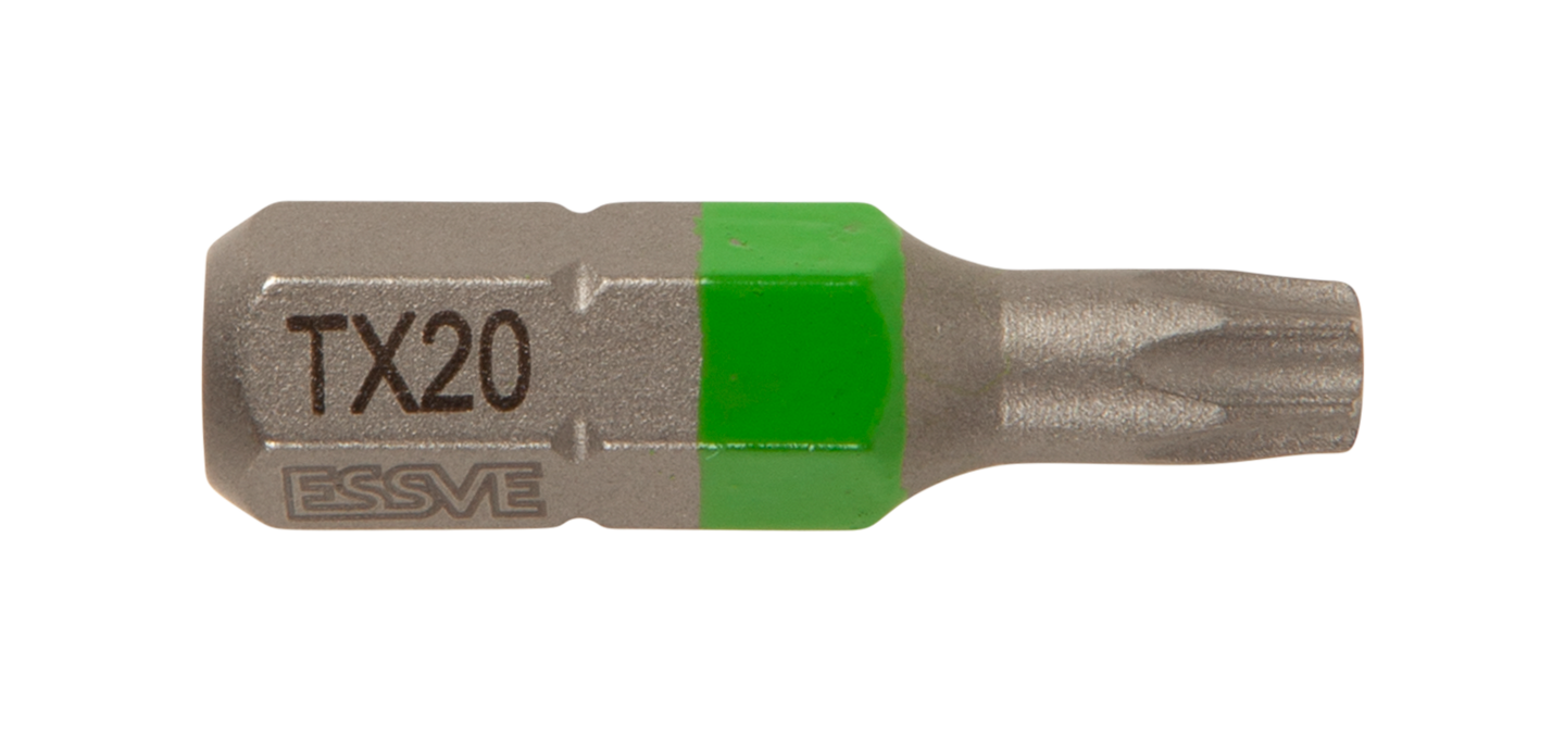 BITS TX20 25MM KONISK 3ST ESSVE