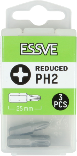 BITS PH2 25MM 3ST ESSVE