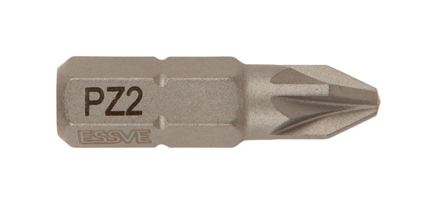 BITS PZ2 25MM 3ST ESSVE