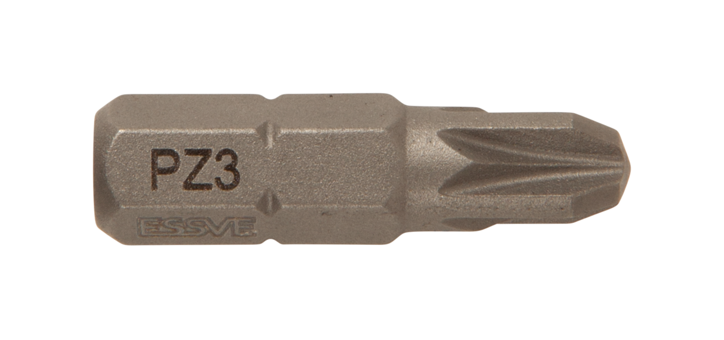 BITS PZ3 25MM 3ST ESSVE