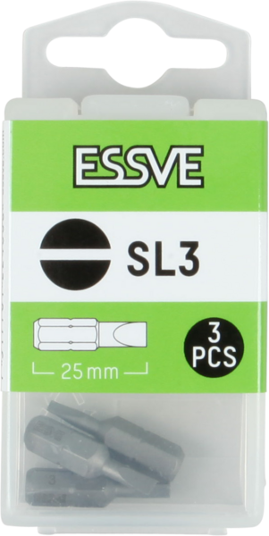 BITS ESSVE SL3 25MM
