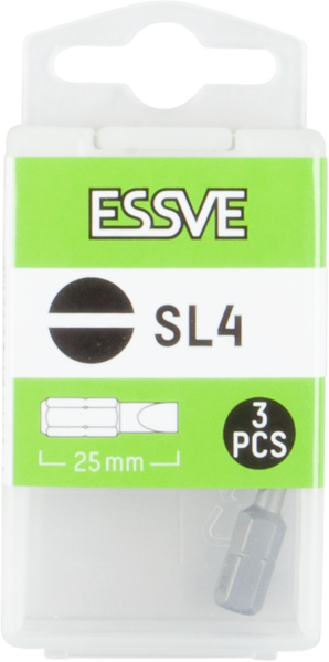 BITS SL4 25MM 3ST ESSVE