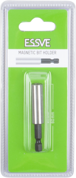 MAGNETISK BITSHÅLLARE 60 MM MED FJÄDERRING ESSVE