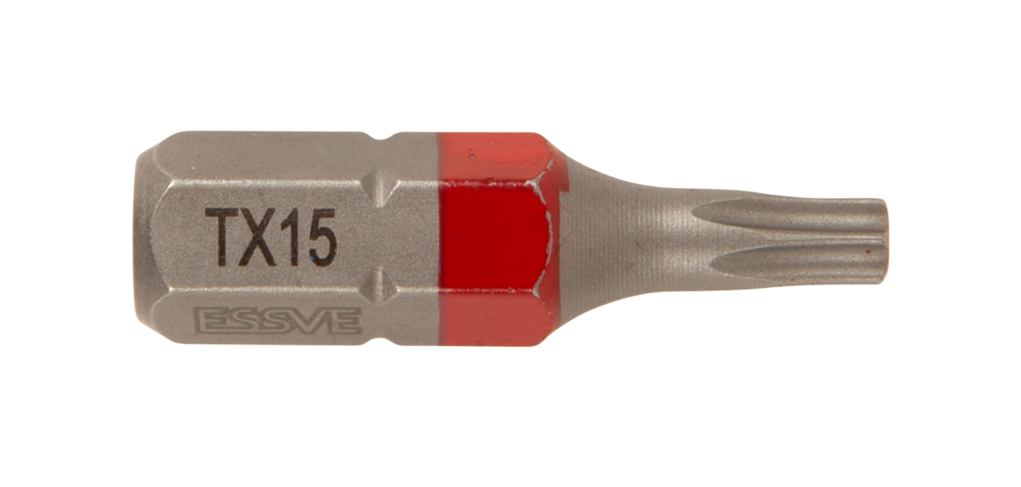 BITS ESSVE TX15 25MM 3ST