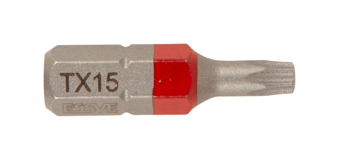 BITS TX15 25MM KONISK 3ST ESSVE