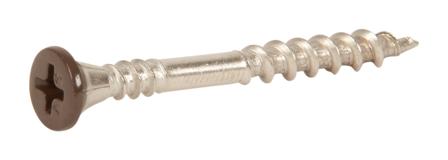 FASADSKRUV ROSTFRI/SYRAFAST MBRUN BANDAD A4 4,2X45