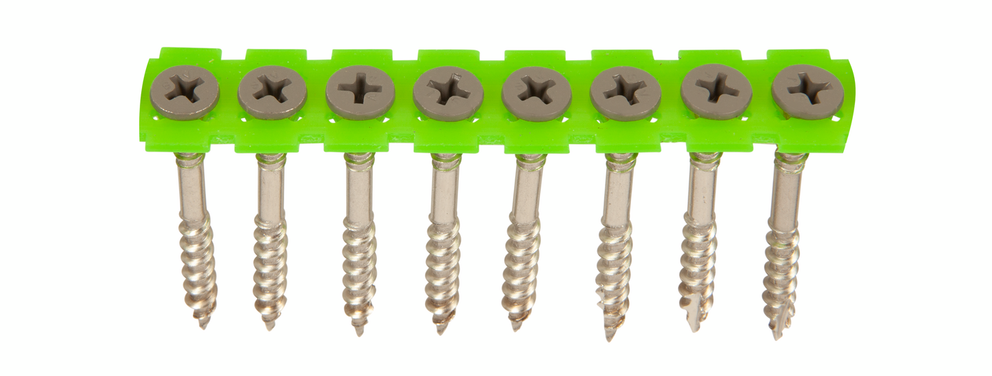 FASADSKRUV ROSTFRI/SYRAFAST VIT BANDAD A4 4,2X52 537611