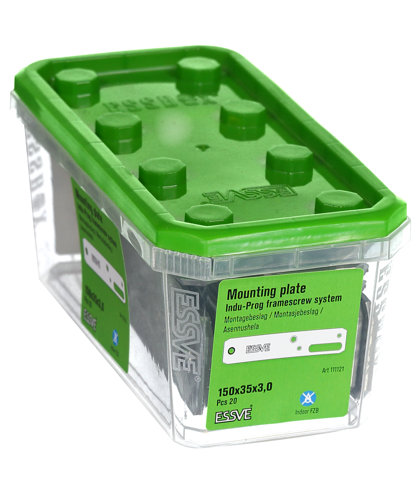 MONTAGEBESLAG INDU 150X35 20ST