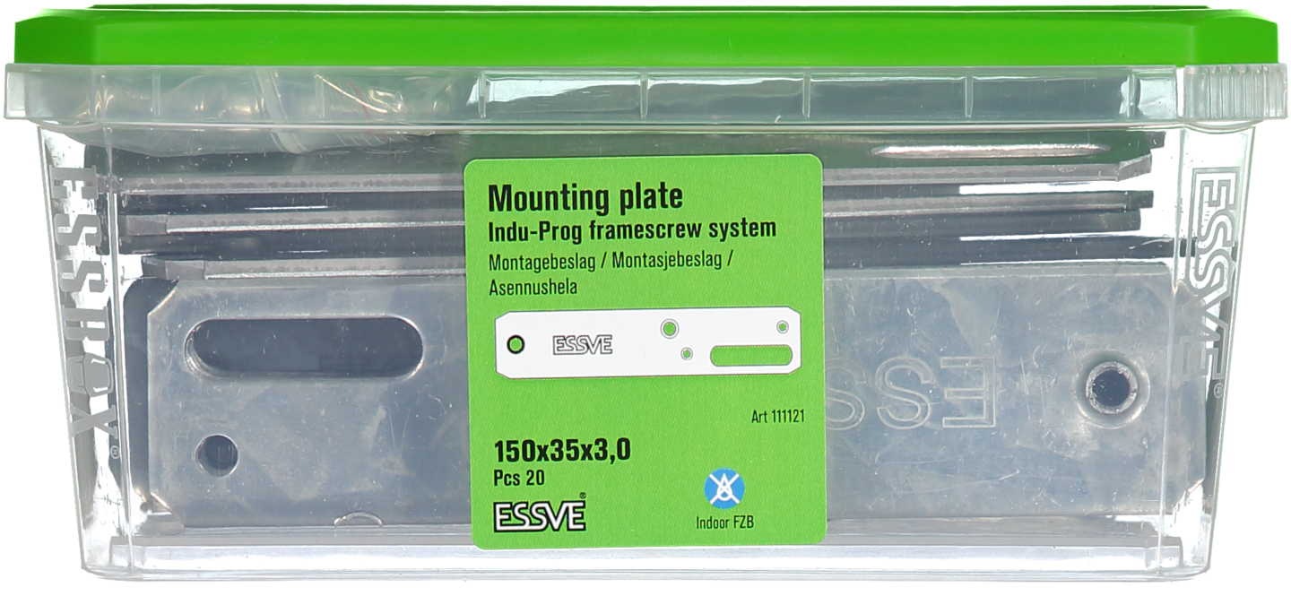 MONTAGEBESLAG INDU 150X35 20ST