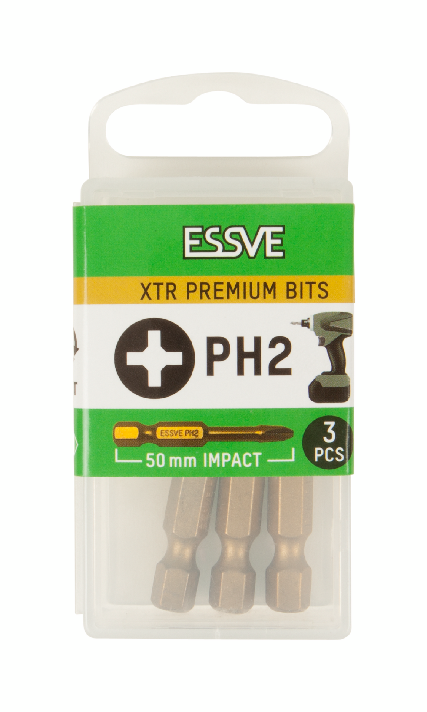 BITS XTR PH2 REDUCERAD IMPACT 50MM