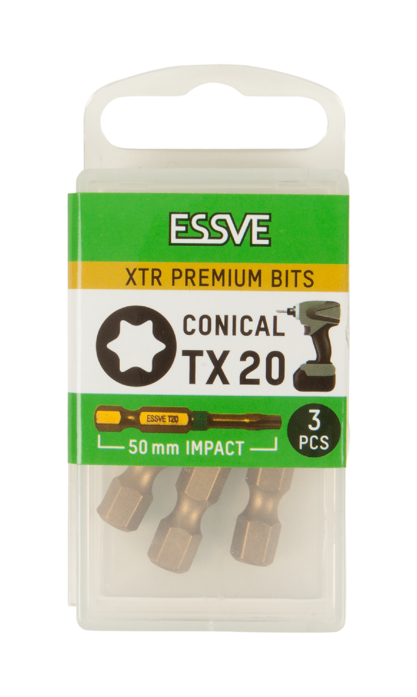 BITS XTR TX20 KONISK IMPACT 50MM