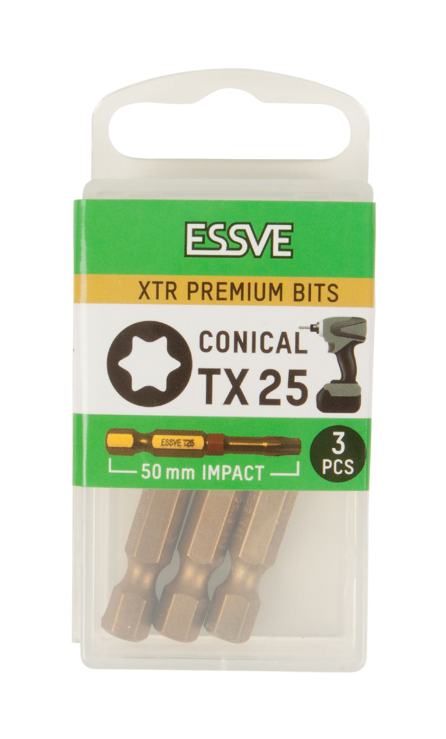 BITS XTR TX25 KONISK IMPACT 50MM