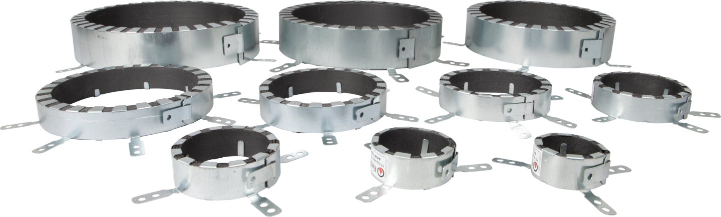 PLASTRÖRSKLÄMMA SQUEEZER 75MM COMPACT BRANDKLASSAD 75MM